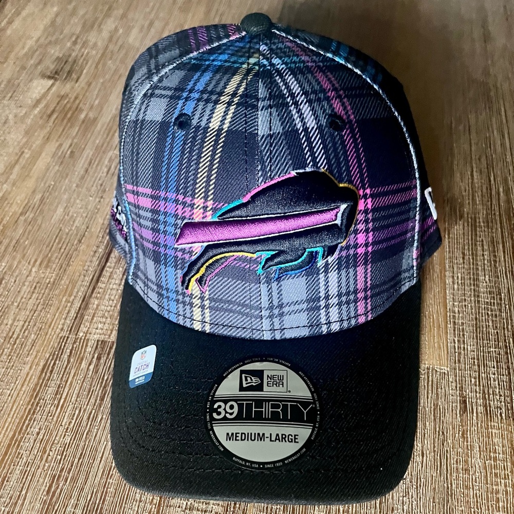 Buffalo Bills 2024 Crucial Catch 39THIRTY Stretch Fit Hat